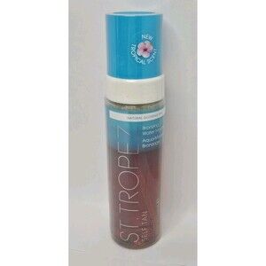St Tropez Self Tan Purity Bronzing Water Mousse Tropical Scent Full Size 6.7 oz